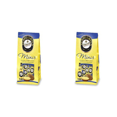 RCP Verpoorten Minis, Tartufi Allo Zabaione, Cioccolato Al Latte Alpino, Ripieno Liquido, Contiene Alcool, Ottimo Regalo, 110g (Confezione da 2)