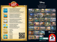 Schmidt Spiele 58043 Thomas Kinkade, Disney, Cenerentola che balla alla luce delle stelle, puzzle da 1000 pezzi, Puzzle colorato Naty Shop