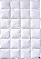 Plapumă din puf Billerbeck Martina® - Plapumă 135 X 200 Cm - Plapumă pentru toate anotimpurile - Potrivit pentru alergici - 90% puf de gâscă, 10% pene de gâscă - Alb Plapumi si pilote Naty Shop Mediu (M) 135 X 200 Cm