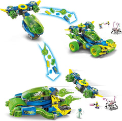 LEGO Dreamzzz Mateo con Z-Blob Action Racer, set di gioco fantasy 2 in 1 con veicoli, minifigure e creature da sogno per bambini 8+, regalo per ragazzi e ragazze 71491 Set da costruzione Beuche den LEGO-Store