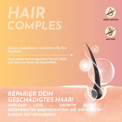 Healthy Fusion Haircomplex, efficace contro la caduta dei capelli, 30 capsule Cura dei capelli Naty Shop