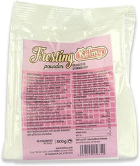 Glassa in polvere Kelmy fragole, 300 grammi Naty Shop Glasse e Decori