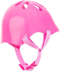 Bayer Design 79603AA Puppenfahrradhelm, Puppenhelm, Reithelm für Puppen, Puppenzubehör, Rosa