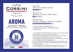 Caffè Corsini - Set Aromatische Kaffeebohnen Der Perfekte Morgen, Ausgewählter Kaffee, 2x500g + 1Kg Gesamtes Set 2Kg