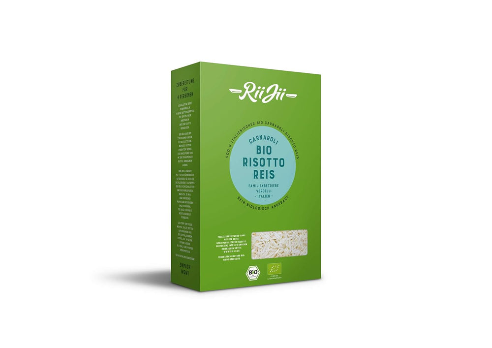 Riso carnaroli per risotto biologico, 500 g