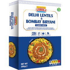 ASHOKA - Lenticchie istantanee Delhi e Bombay Biryani - (1 x 250g)