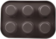 BERGNER BAKING LOVERS - Set Von 2 X 6 Cup Muffinformen - Kohlenstoffstahl Mit Ilag Essential, PFOA Frei, Leicht Zu Reinigen Stampi e vassoi per dolci Naty Shop