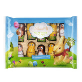 Lindt Piccoli Amici di Pasqua al Cioccolato | 2x100 g | 10 divertenti amici pasquali Lindt | Finissima Crema al Latte Doppia in Cioccolato al Latte Alpino | Uova di Pasqua per bambini | Dono di cioccolato