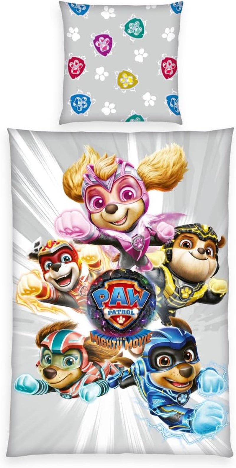 Biancheria da letto Paw Patrol, chiusura con bottoni, 100% cotone Biancheria da letto - bambini Naty Shop Titolo predefinito