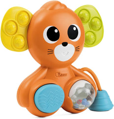 Chicco jucării volan electronic, volan pentru copii cu lumină și sunete, activități manuale, cu cârlig pentru cărucior, 6-36 luni Jucarii Bebe Naty Shop Mickey Mouse