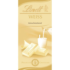 Lindt Cioccolato bianco fuso finissimo, 100 grammi Cioccolatini Naty Shop Titolo predefinito