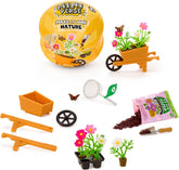 Seria MGA Miniverse Make It Mini Nature 3 – Mini obiecte de colecție, set de joacă pentru artizanat, plante replici, jucării, flori, pentru colecționari și copii cu vârsta de 8 ani și peste