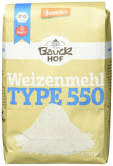 Farina di grano tenero tipo Hof 550 Demeter, 1 kg