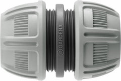 Reparator Gardena 13 mm (1/2 inch) și 15 mm (5/8 inch): Reparare rapidă și ușoară a furtunului fără unelte, Power Grip, forță mare de fixare, ambalat (18232-20)
