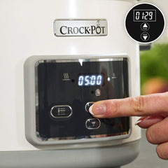 Pentola a cottura lenta digitale Crock-Pot Saute con Duraceramica 5 litri, CSC026X Pentola a cottura lenta Naty Shop