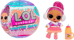 LOL. Sorpresa! Winter Snow Tot - 1 bambola da collezione con sorpresa magica della neve, avvolta nel cieco, 8 bambole da collezione, moda gelida e accessori, regalo per bambini 4+ Naty Shop Dolls Titolo predefinito