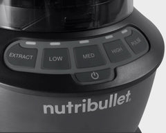 Frullatore Nutribullet Full Size, Mixer elettrico, Mixer multifunzione, Mixer professionale, Potenza 1000 Watt, Becher 1,6 L, Grigio, NBF450DG Kitchen Naty Shop