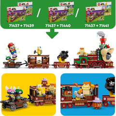 LEGO Super Mario Express Il treno Bowser per bambini Playset avventura con Hammer Brother 2 Gumbas e 2 parapunture Regalo Nintendo per ragazzi e ragazze Giocatori 71437 Set da costruzione Acquista dal negozio LEGO