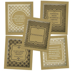 Hellma Zucker-Bustine Goldline 750 Stk. Je 3.6 G – 3.6 Kg Vorrats-Box - Zuckertütchen Einzeln, Für Kaffee Oder Tee Dolcificanti Naty Shop