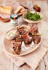 Fuchs Gewürze - Senfkörner gemahlen - für die Zubereitung von Rubs, zum Verfeinern von Suppen und Saucen - ingredienti naturali - 45 g in wiederverwendbarer, recyclebarer Dose