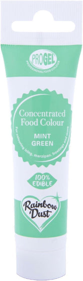 Colorant alimentar Pro-Gel - Verde Mentă de la Rainbow Dust