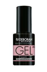 Milano Professional Nagellack, halbpermanent, Nr. 32 Rose Crepe, Plumping-Effekt, langanhaltend, verleiht intensive und glänzende Nägel, 4,5 ml