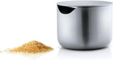 blomus -BASIC- zaharniță din oțel inoxidabil periat, recipient pentru zahăr ideal pentru zahăr alb/brun, design atemporal, lavabil în mașina de spălat vase (Î / L / A 6,6x 6,6x5,2 oțel inoxidabil, 63621)
