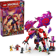 LEGO NINJAGO Drago del Caos Dente di Tuono - Giocattolo con 6 minifigure Ninja - Set di costruzioni di gioco di ruolo per ragazzi e ragazze dagli 8 anni in su - Regali per i fan della serie TV L'Ascesa dei Draghi 71832 Set di costruzioni Beuche den LEGO-Store Titolo predefinito