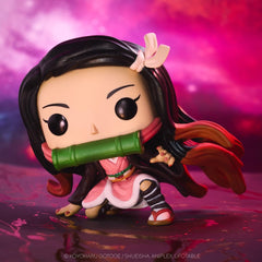 FunkoPop! Animazione: Demon Slayer - Nezuko Kamado - Figura da collezione in vinile - Idea regalo - Prodotti ufficiali - Giocattoli per bambini e adulti - Fan degli anime - Action Figures per collezionisti Model Figure Naty Shop