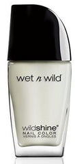 Wet n Wild, ojă Wild Shine, fără formaldehidă, toluen și ftalați, formulă de lungă durată care se usucă rapid, strat superior mat (pachet de 2)