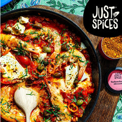 Just Spices Turbo Scharfer Allrounder I Mehr Wumms für jedes Gericht mit dreifach Chili I Gewürzdose, 61 g