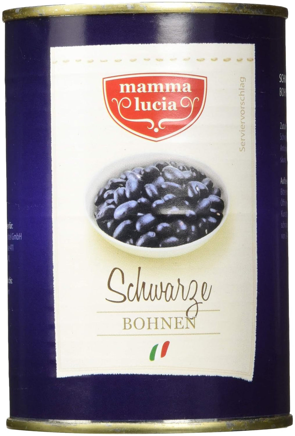 Fasole neagră, pachet de 12 (12 x 425 ml)
