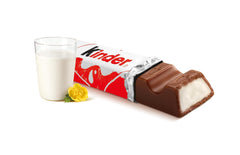 Kinder Chocolate - Barrette di cioccolato al latte ripiene - 1 confezione contenente 24 barrette singole (24 x 12,5 g).