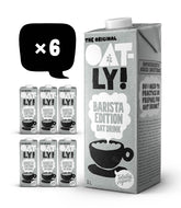 Oatly Barista Haferdrink Barista Edition, lunga durata 1 litro (confezione da 6)