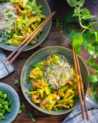 MAGGI Fix per Curry Geschnetzeltes, Würzmischung, con ingredienti naturali*, per 2 porzioni, 1 confezione (1 x 41g)