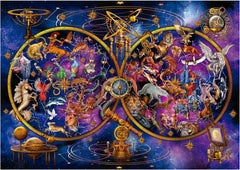 Educa - Puzzle 1000 piese pentru adulti | Imagini cu stele, puzzle 1000 piese pentru adulti si copii de la 14 ani, fluorescent, luminos in intuneric (19561) Puzzle Naty Shop