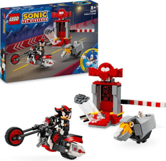 LEGO Sonic the Hedgehog Shadow the Hedgehog Escape Toy Motocicletta e videogioco Set di personaggi Regalo per giocatori e fan per ragazzi e ragazze di 8 anni Articolo fan 76995 Set di costruzione Besuche den LEGO-Store Titolo predefinito