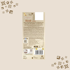 Schogetten Blonde Almond | Ciocolată albă cu caramel și bucăți de migdale | 100 g | Porționat convenabil (pachet de 2)