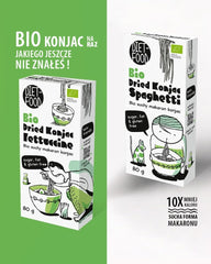 Fettuccine Konjac Shirataki Organic 80g – Conținut scăzut de calorii și carbohidrați, fără gluten, conținut scăzut de carbohidrați, potrivit pentru dietele keto, cu făină de tapioca