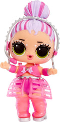LOL Sorpresa! Neon Pop Stars Tots - 1 bambola a sorpresa magica con luce nera, involucro cieco, 7 bambole da collezione, ciascuna con adesivi neon e accessori, regalo per bambini 4+ bambole Naty Shop