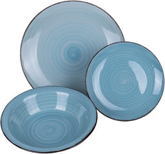 VDE 1996 Baita Acqua Ocean 5907301 Tafelservice aus Steingut, 18-teilig