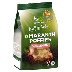 Bignè all'amaranto Biocentral | 125 g| vegano | piccoli granelli di amaranto espanso | fonte proteica | per muesli, yogurt e colorate ciotole per la colazione