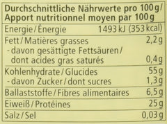 Lenticchie gialle biologiche, 500g