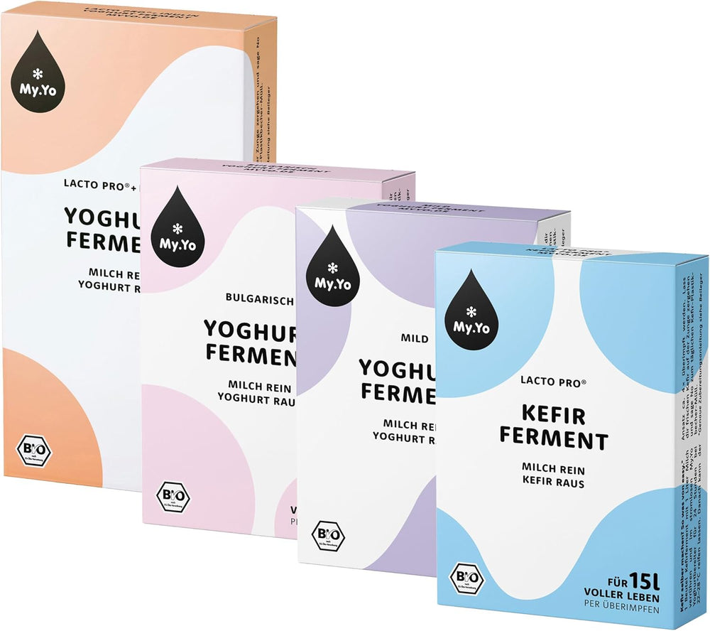 Joghurt fermentato biologico, 4 tipi di 3 Betel, cultura per lo yogurt prodotto personalmente