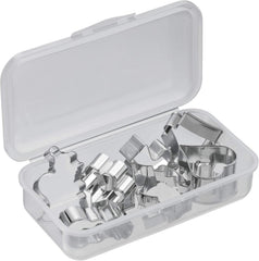 Set original de forme pentru biscuiți Kaiser de Crăciun, 11 piese, cu cutie de depozitare, forme pentru biscuiți, forme pentru biscuiți, pentru decuparea biscuiților/biscuiților/fondantului, 23,4 x 12,5 x 7,1 cm