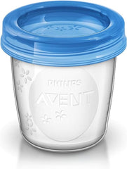 Philips Avent Austellungssystem Für Muttermilch, Becher Inklusive Deckel, Adattatore (Modell SCF618/10) Accessori Alimentazione e Allattamento Bebe Naty Shop