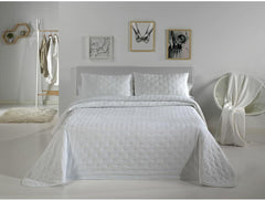 Pierre Cardin - Bouti Dots - Letto 180 cm - Colore Grigio C5 Piumini e trapunte Naty Shop Bianco C4 Letto 150 cm