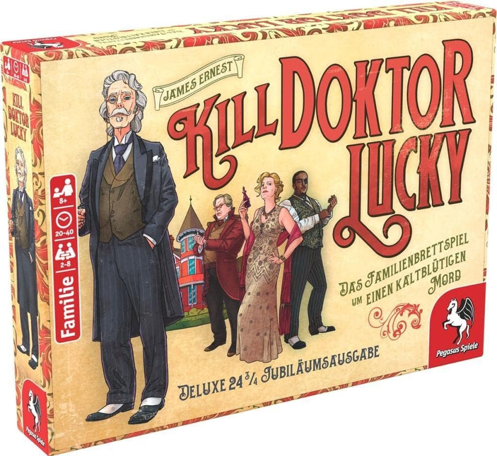 Pegasus Spiele 51797G Kill Doctor Lucky, bianco