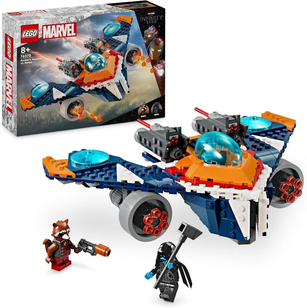 Astronave LEGO Marvel Rockets vs. Ronan Set Astronave Costruibile Guardiani della Galassia Figura di Supereroe Giocattolo Regalo per Ragazzi e Ragazze 8 Anni 76278 Set di Costruzioni Acquista il LEGO-Store Single