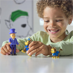 PAW PATROL Hero Pups - Set di action figure con 1 personaggio di cane inseguitore, 1 personaggio di gatto del caos e 1 personaggio di sindaco saccente, giocattolo adatto per action figure di età superiore a 3 anni Naty Shop